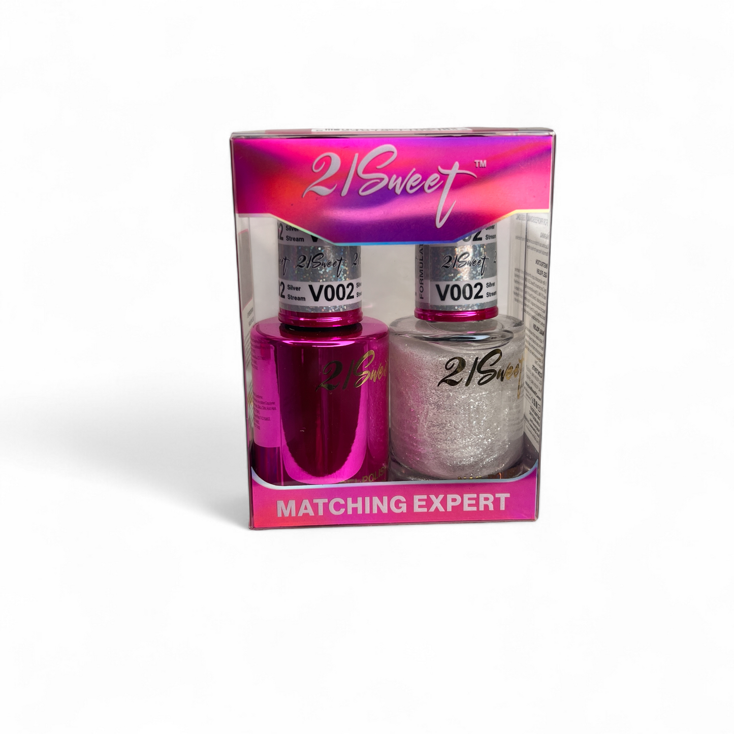 REFILL V001-V100 21Sweet Nail Polish & Gel Polish 290 Colors - 2 in 1