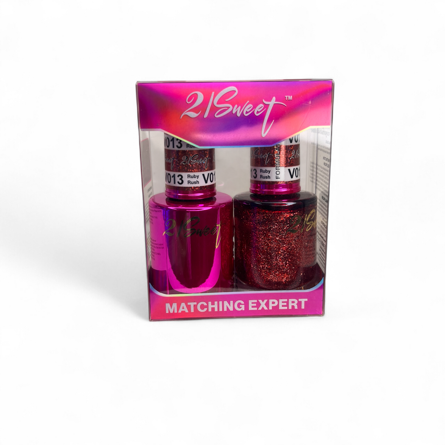 REFILL V001-V100 21Sweet Nail Polish & Gel Polish 290 Colors - 2 in 1