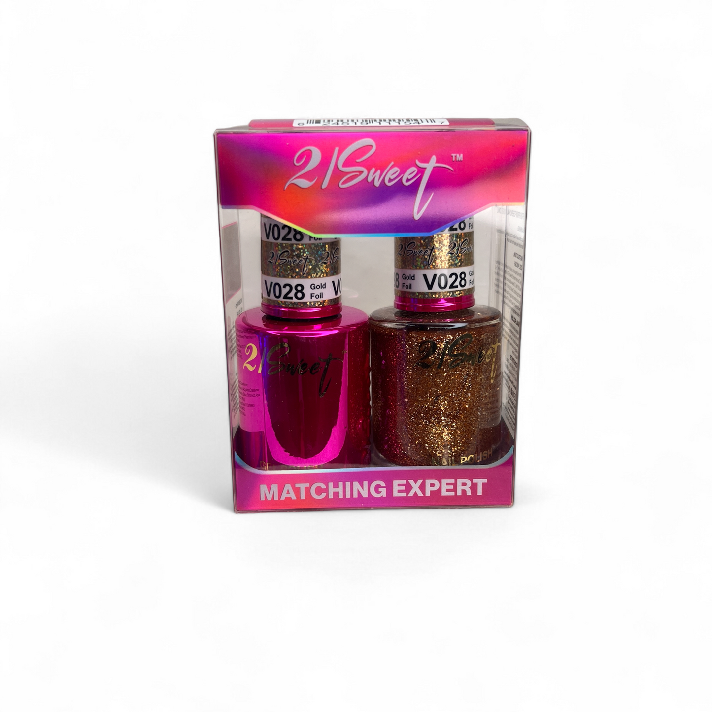 REFILL V001-V100 21Sweet Nail Polish & Gel Polish 290 Colors - 2 in 1