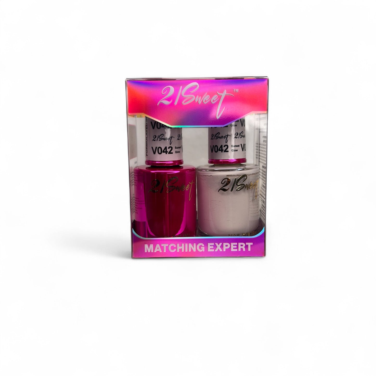 REFILL V001-V100 21Sweet Nail Polish & Gel Polish 290 Colors - 2 in 1