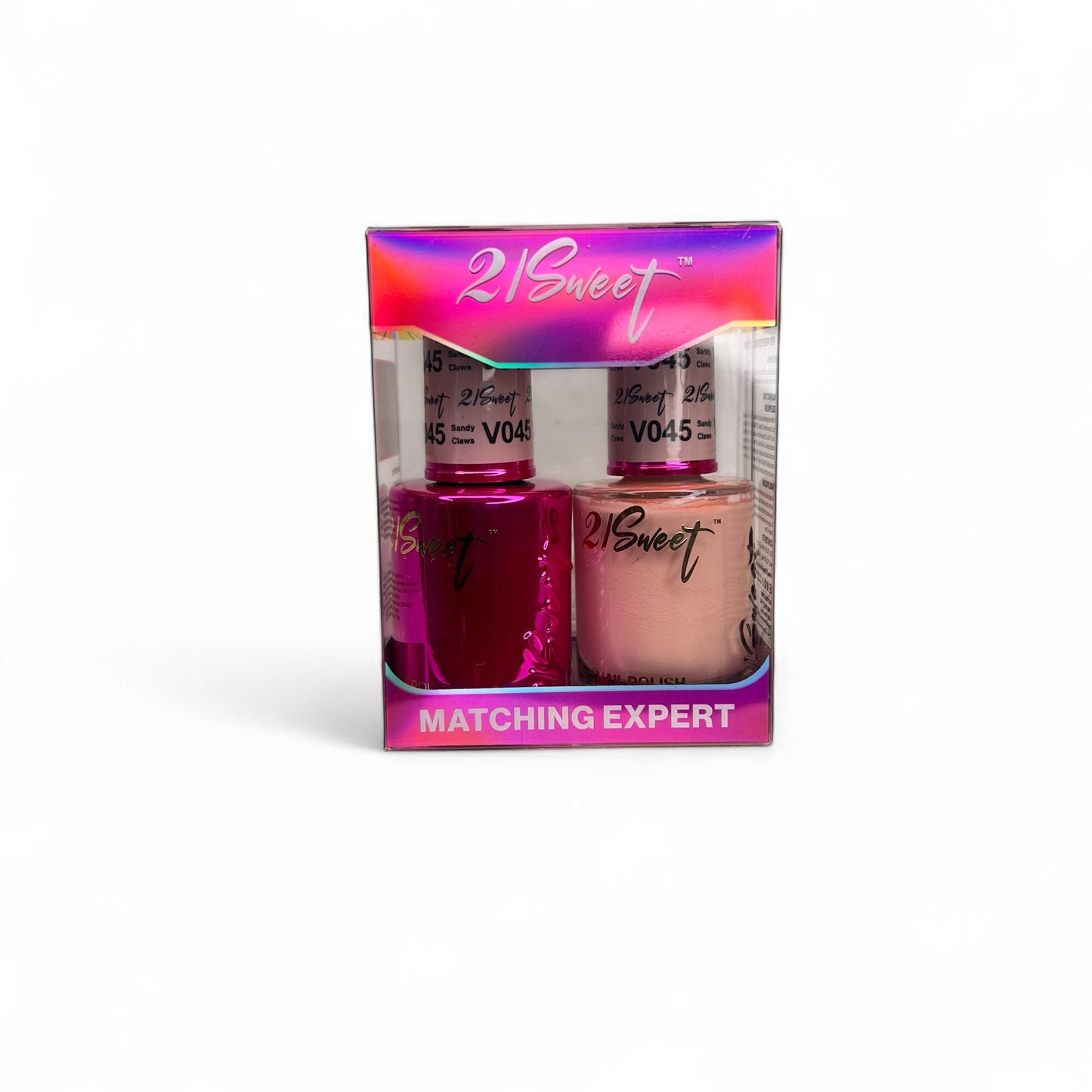 REFILL V001-V100 21Sweet Nail Polish & Gel Polish 290 Colors - 2 in 1