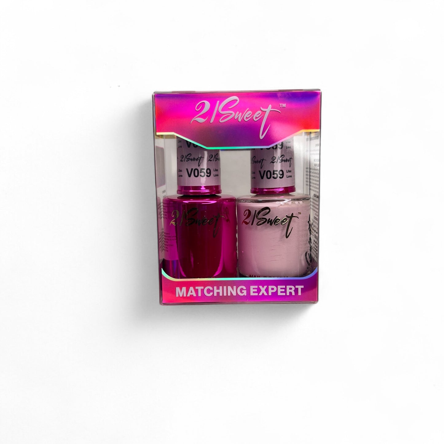 REFILL V001-V100 21Sweet Nail Polish & Gel Polish 290 Colors - 2 in 1