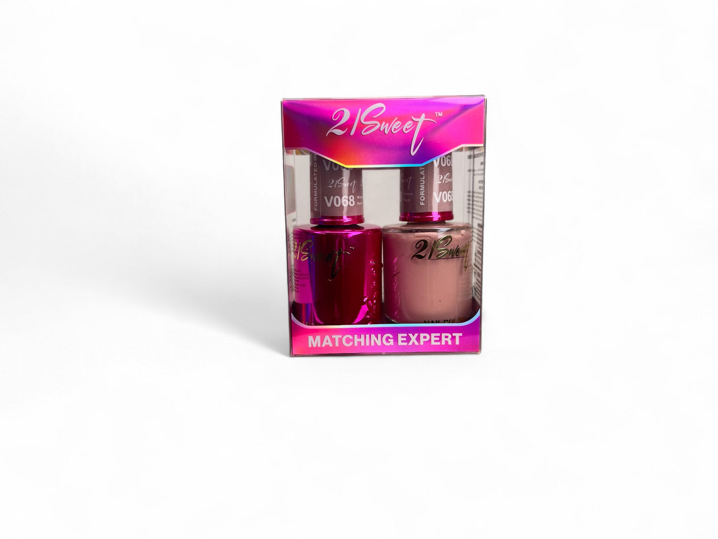 REFILL V001-V100 21Sweet Nail Polish & Gel Polish 290 Colors - 2 in 1