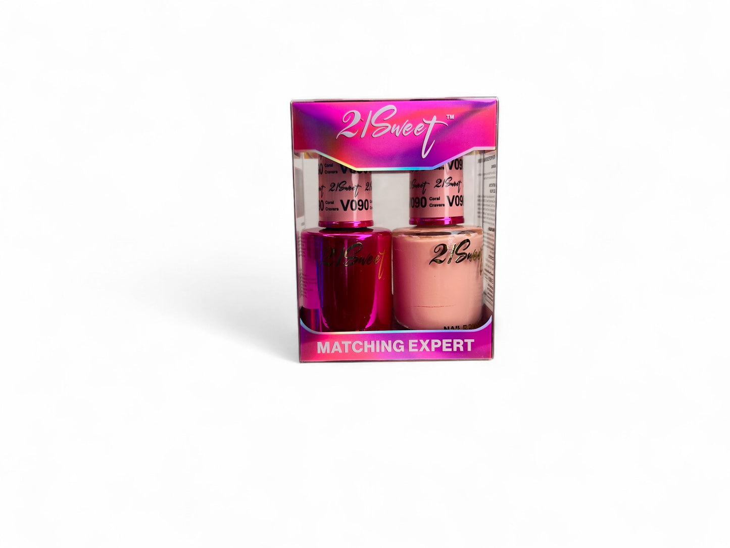 REFILL V001-V100 21Sweet Nail Polish & Gel Polish 290 Colors - 2 in 1
