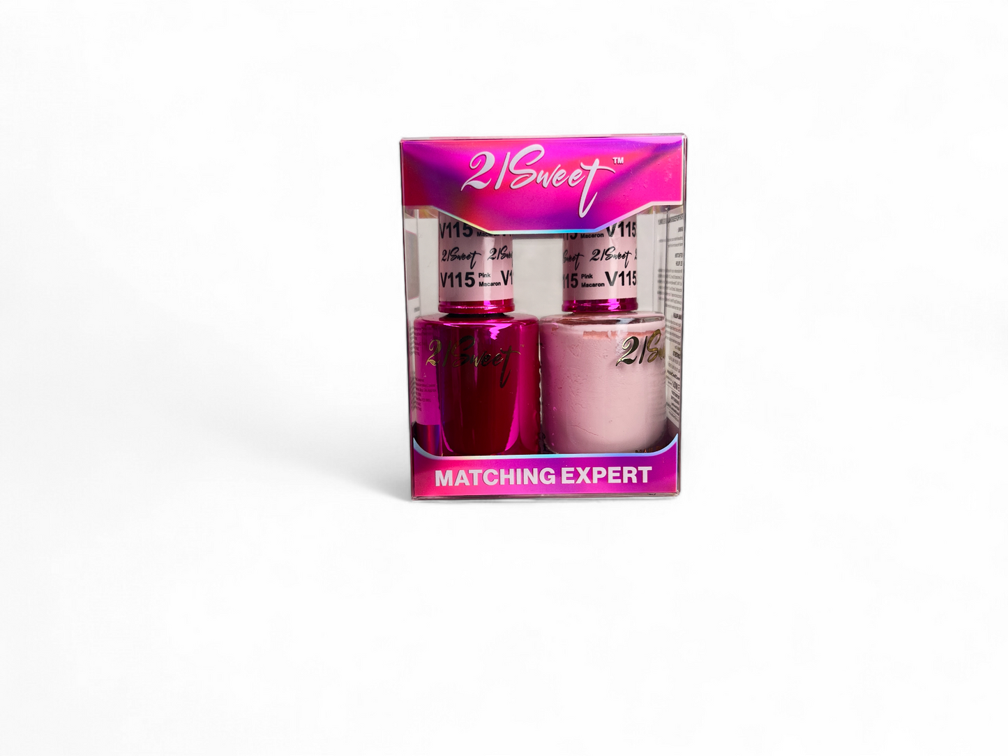 REFILL V101-V200 21Sweet Nail Polish & Gel Polish 290 Colors - 2 IN 1