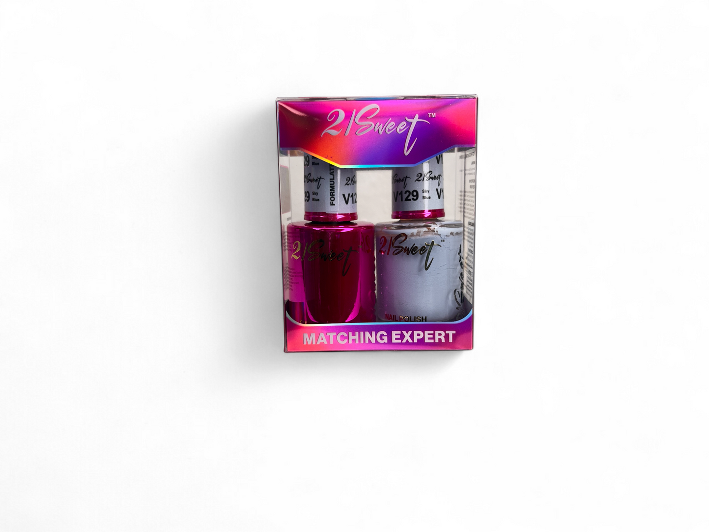 REFILL V101-V200 21Sweet Nail Polish & Gel Polish 290 Colors - 2 IN 1