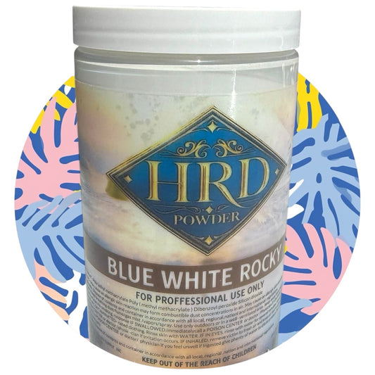 HRD Blue White Rocky Powder 24oz