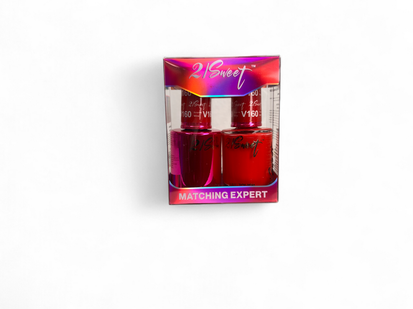 REFILL V101-V200 21Sweet Nail Polish & Gel Polish 290 Colors - 2 IN 1