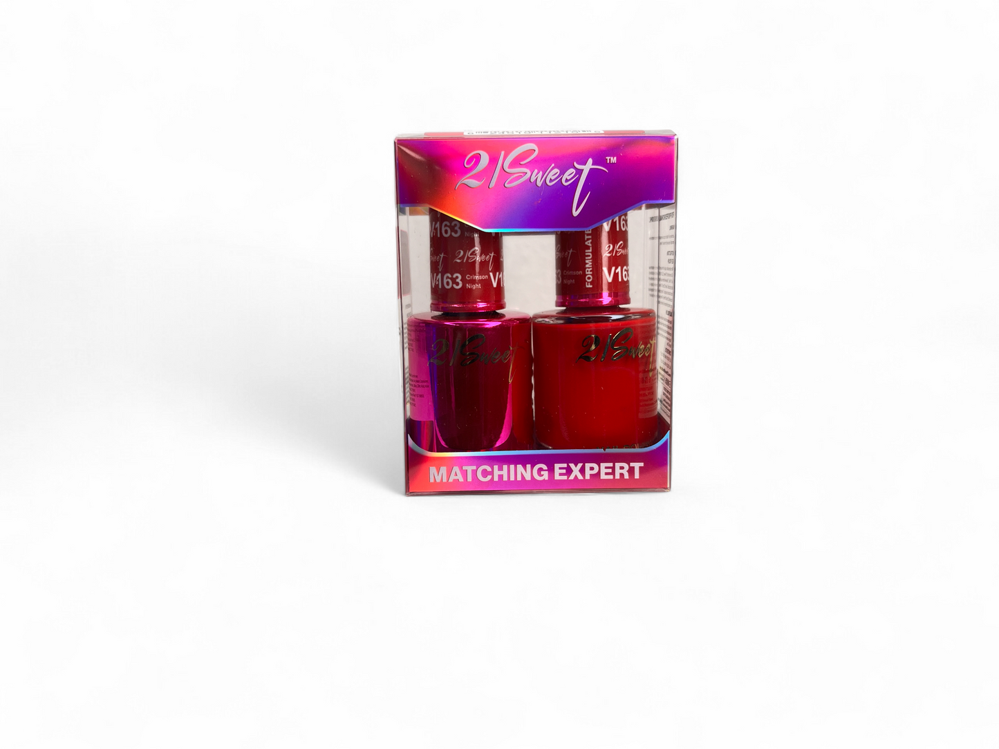 REFILL V101-V200 21Sweet Nail Polish & Gel Polish 290 Colors - 2 IN 1