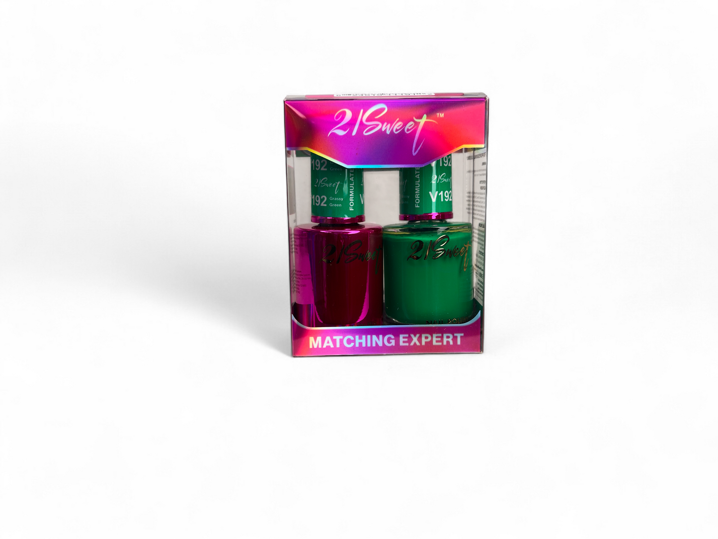 REFILL V101-V200 21Sweet Nail Polish & Gel Polish 290 Colors - 2 IN 1