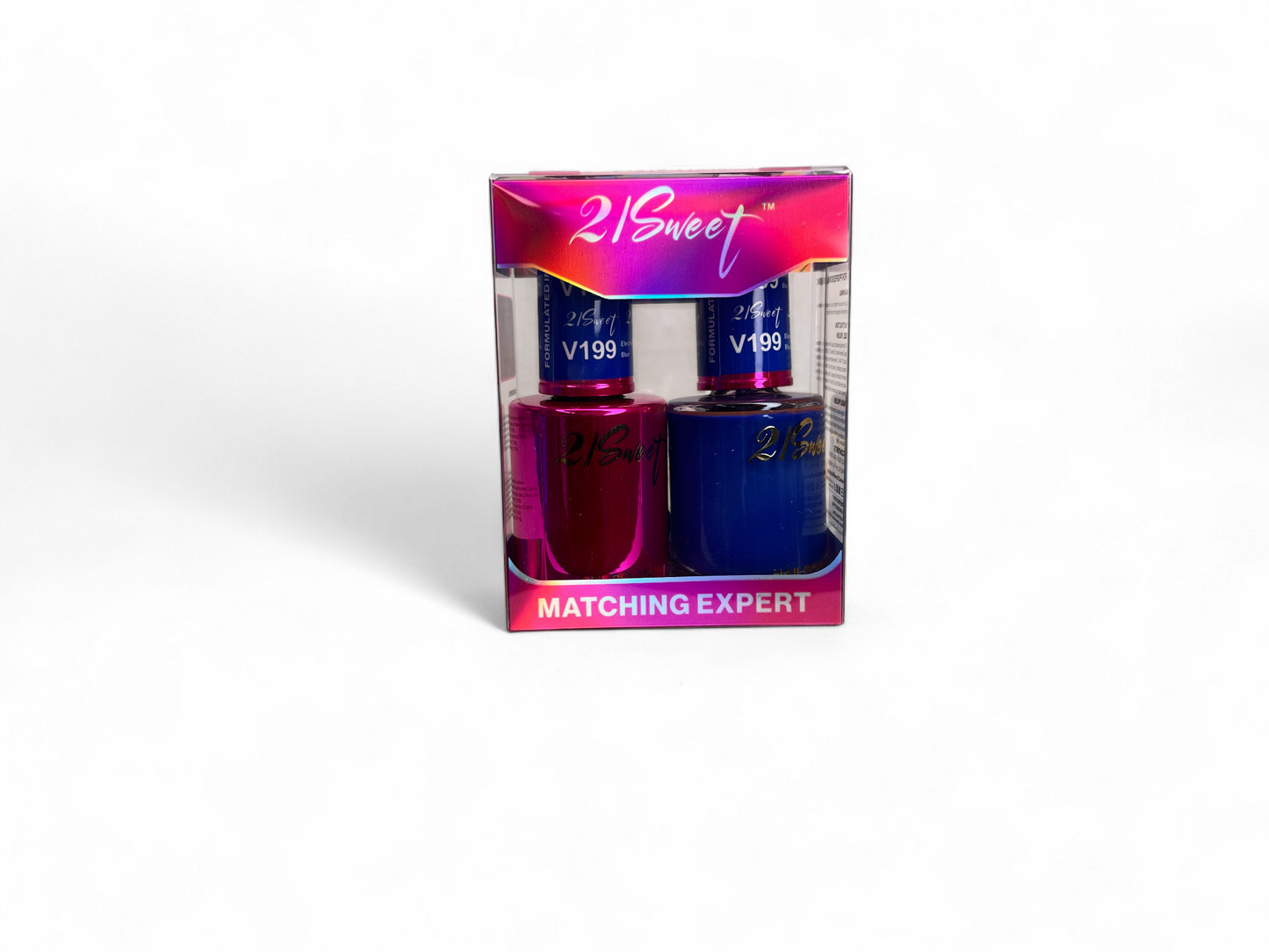 REFILL V101-V200 21Sweet Nail Polish & Gel Polish 290 Colors - 2 IN 1