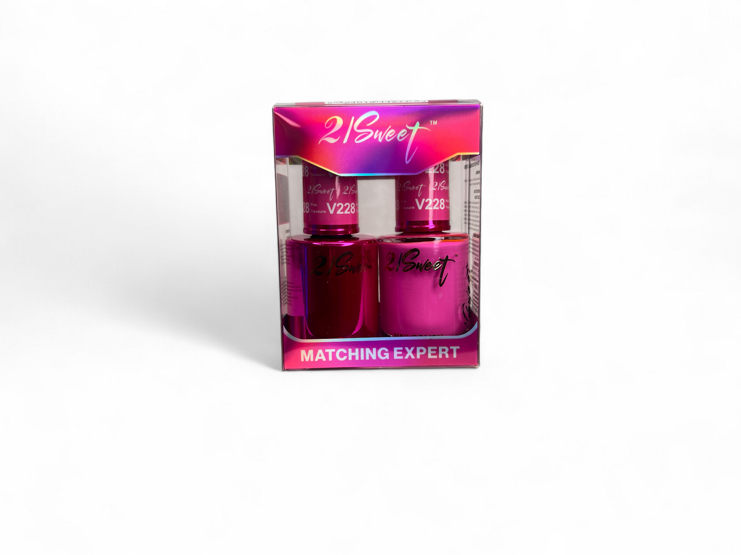 REFILL V201-V290 - 21Sweet Nail Polish & Gel Polish 290 Colors - 2 in 1