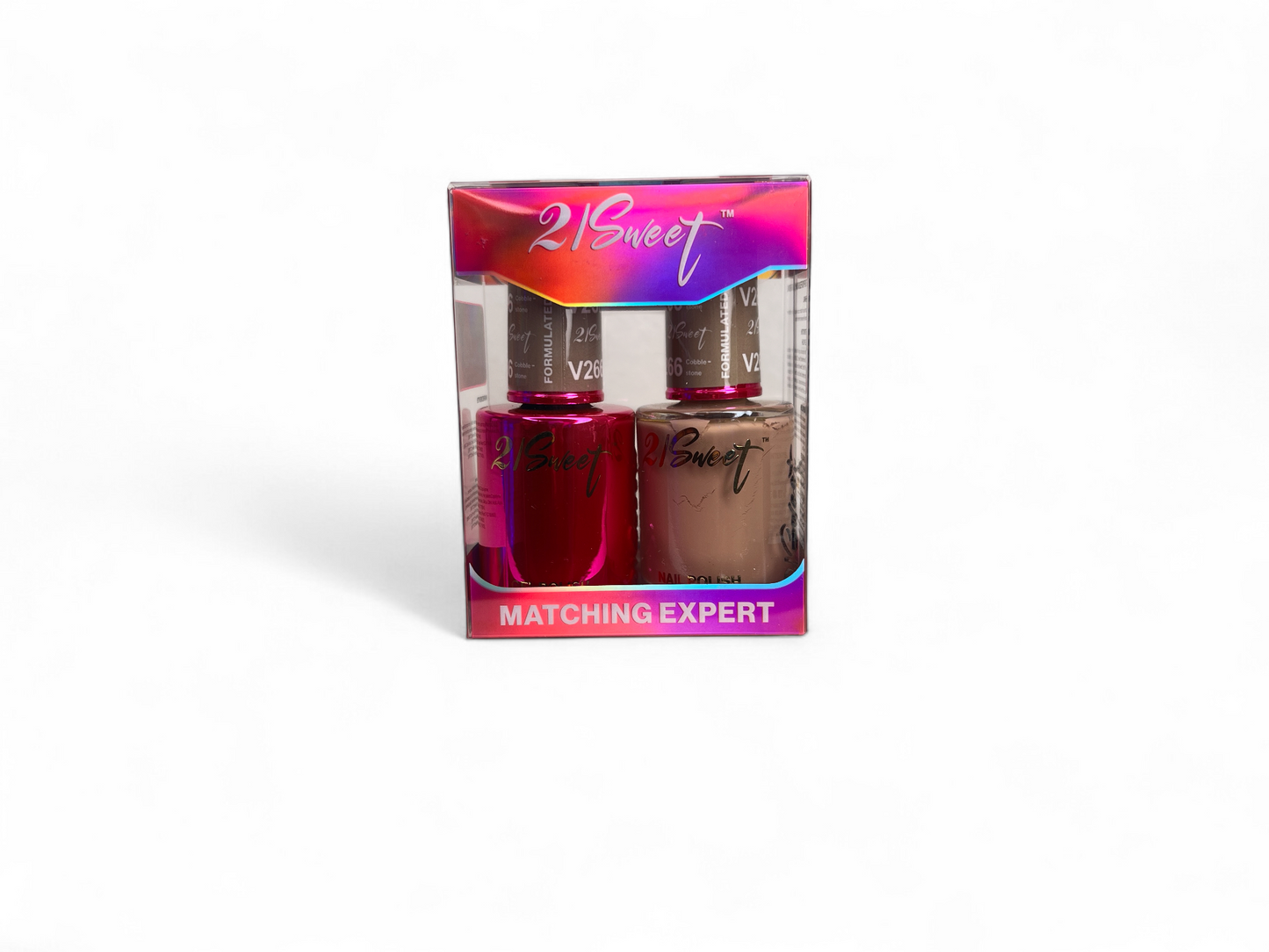 REFILL V201-V290 - 21Sweet Nail Polish & Gel Polish 290 Colors - 2 in 1