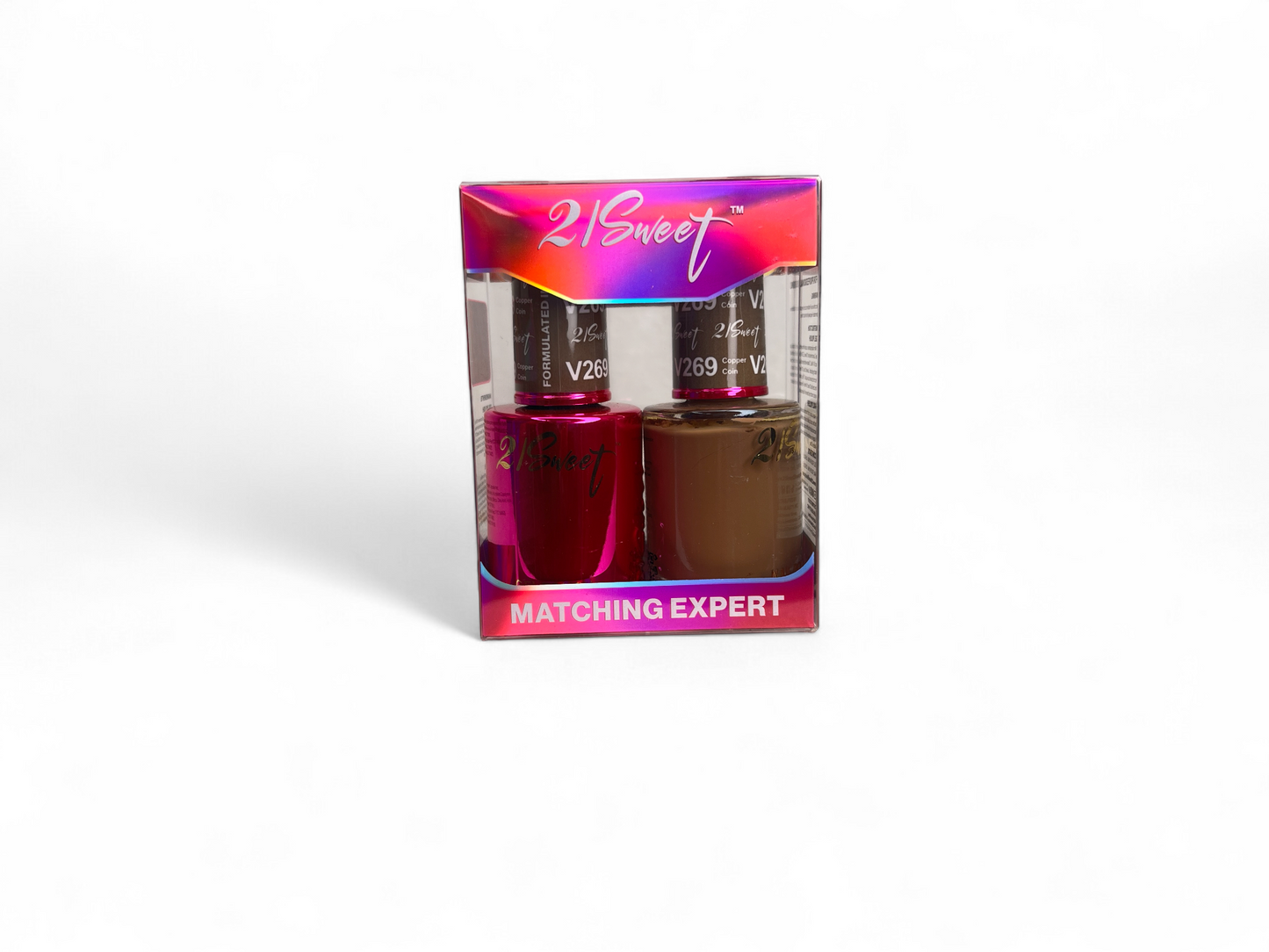 REFILL V201-V290 - 21Sweet Nail Polish & Gel Polish 290 Colors - 2 in 1
