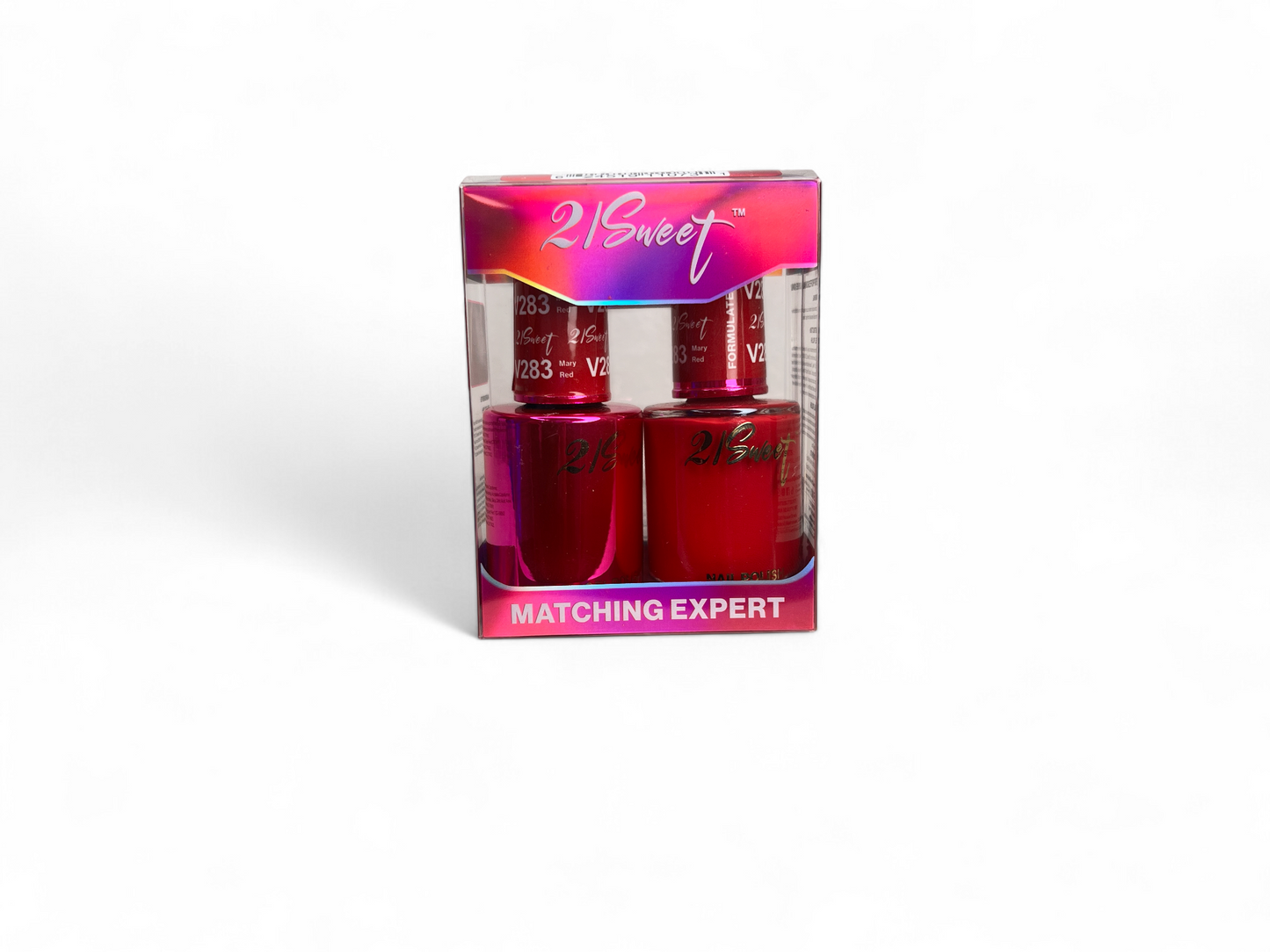 REFILL V201-V290 - 21Sweet Nail Polish & Gel Polish 290 Colors - 2 in 1