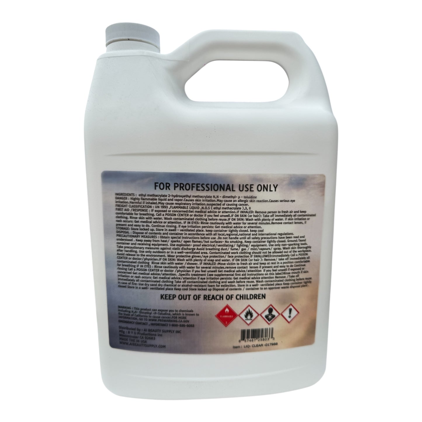 HRD Original Clear Liquid 1 Gallon
