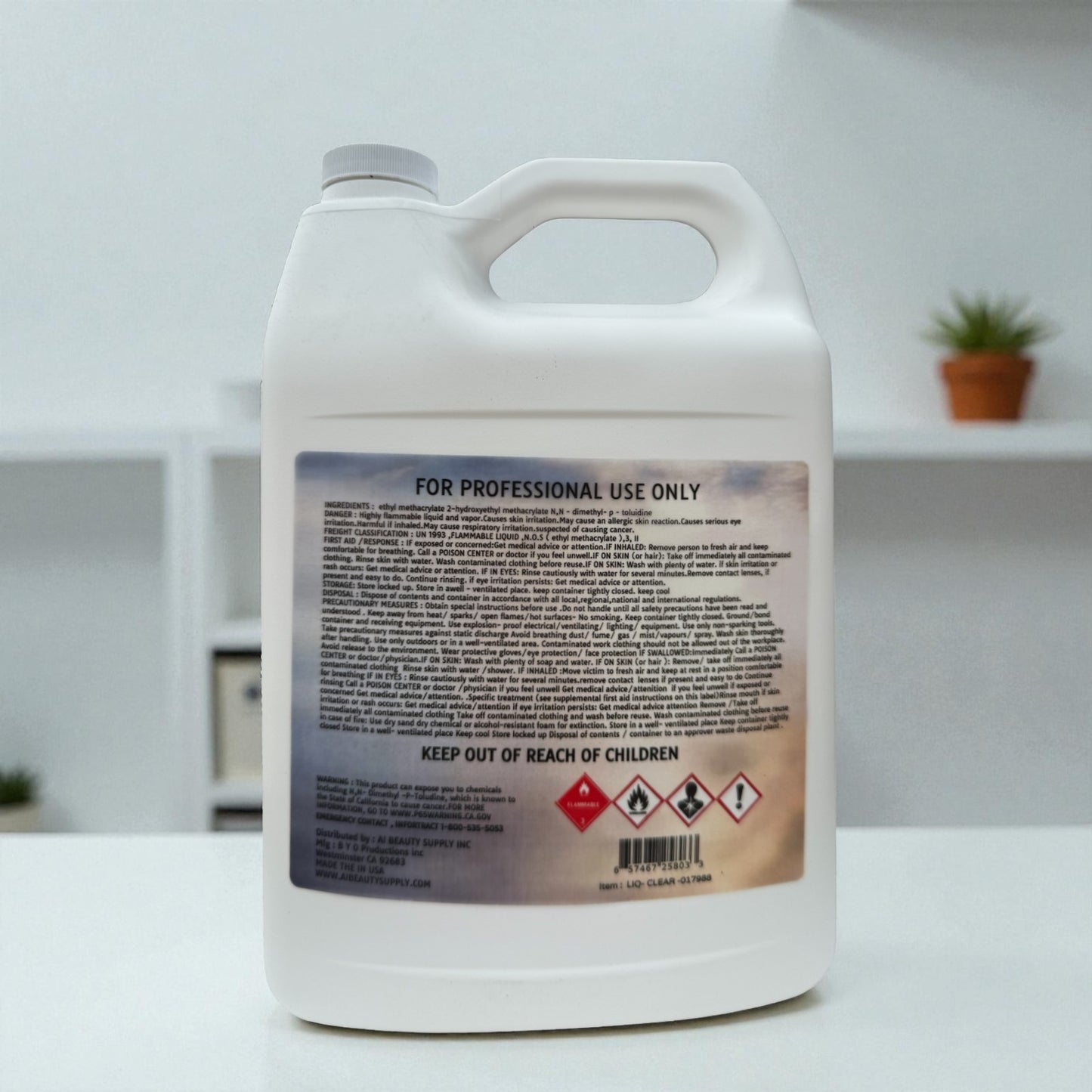 HRD Original Clear Liquid 1 Gallon