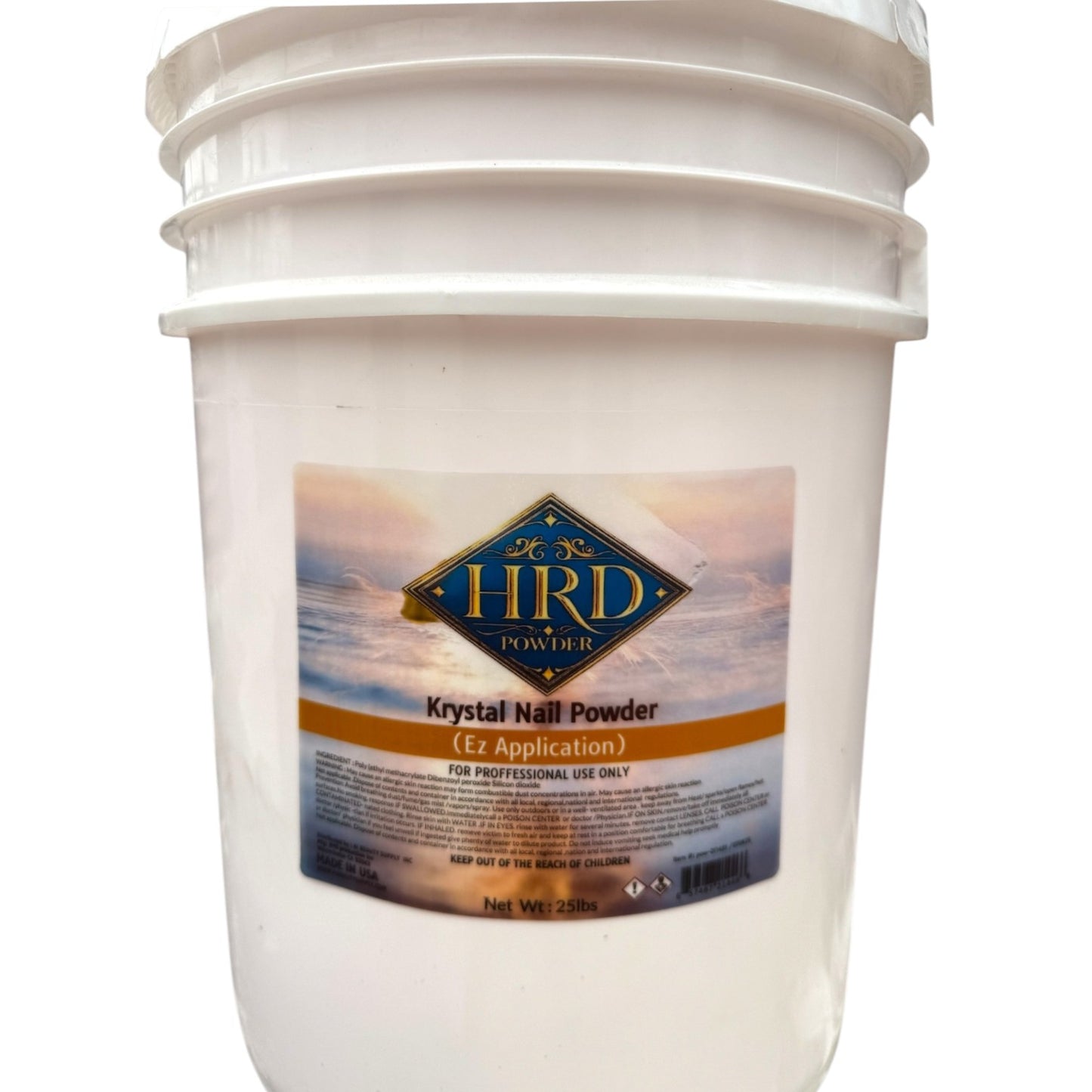 HRD Krystal Clear Acrylic Or Dipping Powder 25lbs