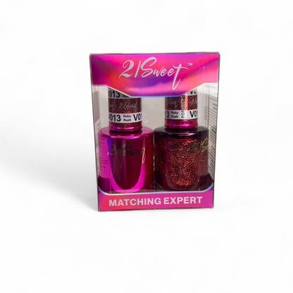 REFILL V001-V100 21Sweet Nail Polish & Gel Polish 290 Colors - 2 in 1