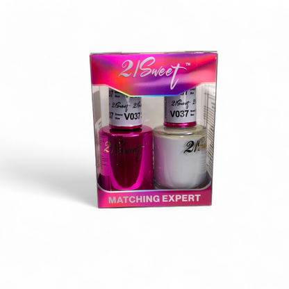 REFILL V001-V100 21Sweet Nail Polish & Gel Polish 290 Colors - 2 in 1