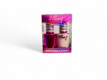 REFILL V001-V100 21Sweet Nail Polish & Gel Polish 290 Colors - 2 in 1