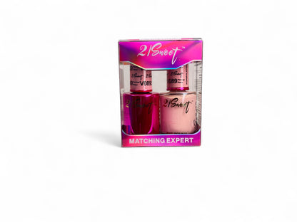 REFILL V001-V100 21Sweet Nail Polish & Gel Polish 290 Colors - 2 in 1