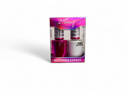 REFILL V001-V100 21Sweet Nail Polish & Gel Polish 290 Colors - 2 in 1