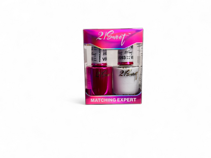 REFILL V001-V100 21Sweet Nail Polish & Gel Polish 290 Colors - 2 in 1