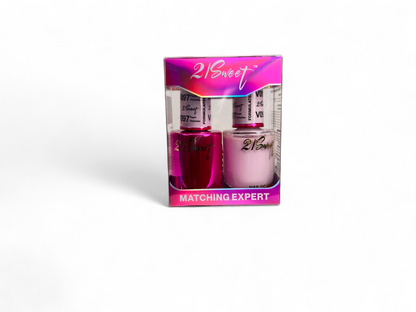 REFILL V001-V100 21Sweet Nail Polish & Gel Polish 290 Colors - 2 in 1