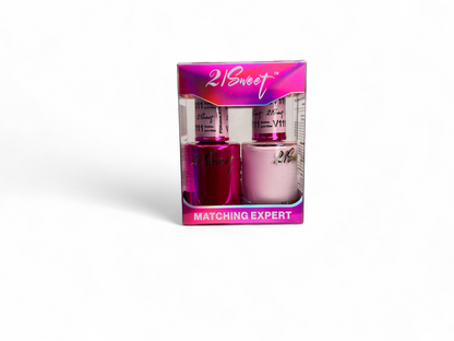 REFILL V101-V200 21Sweet Nail Polish & Gel Polish 290 Colors - 2 IN 1