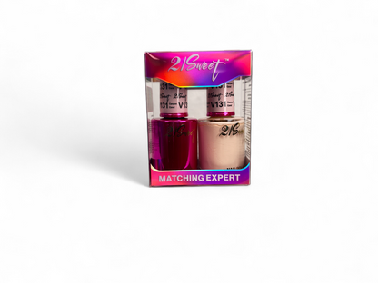 REFILL V101-V200 21Sweet Nail Polish & Gel Polish 290 Colors - 2 IN 1