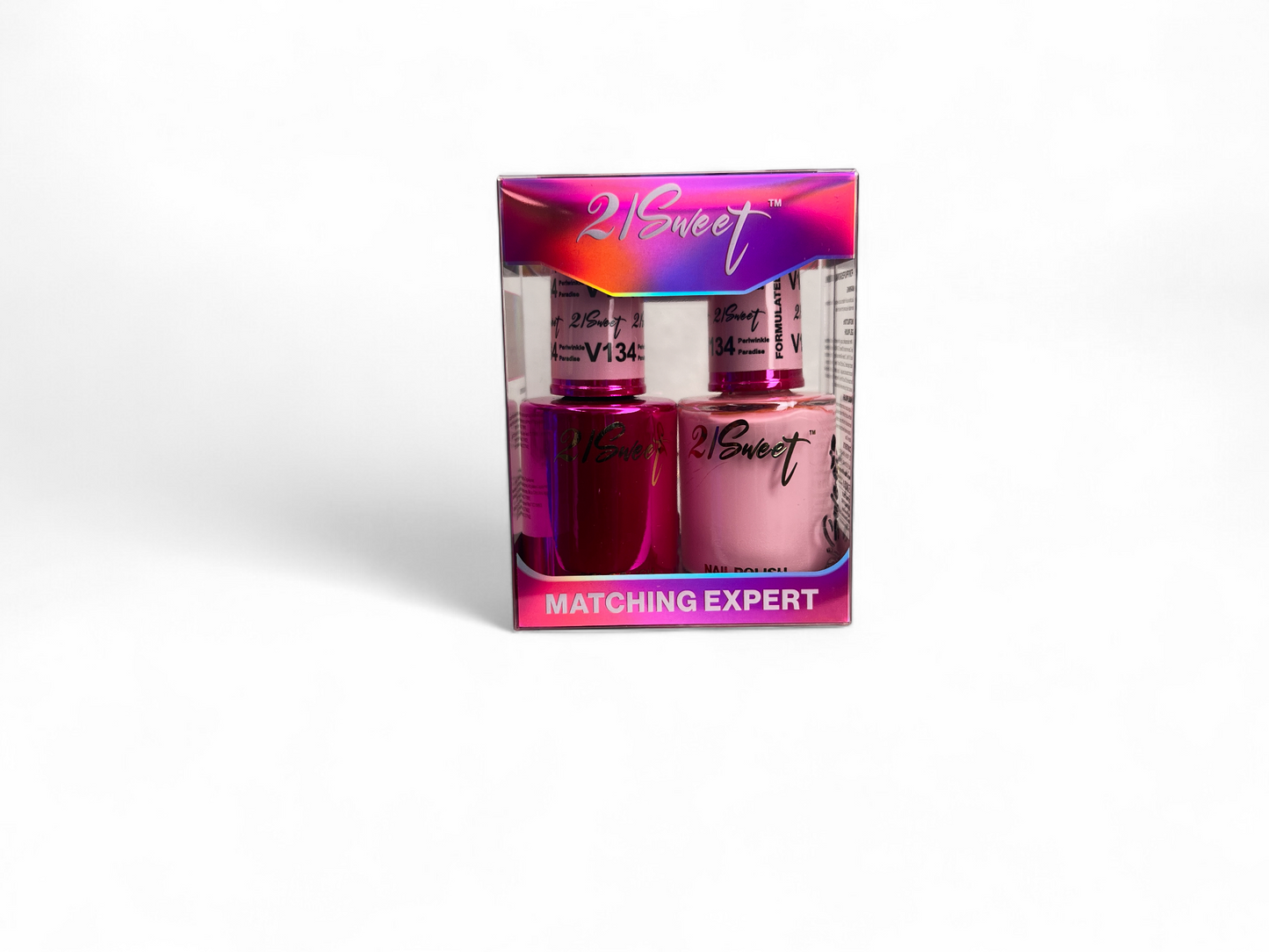 REFILL V101-V200 21Sweet Nail Polish & Gel Polish 290 Colors - 2 IN 1