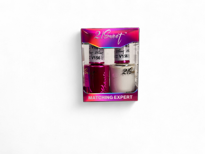 REFILL V101-V200 21Sweet Nail Polish & Gel Polish 290 Colors - 2 IN 1