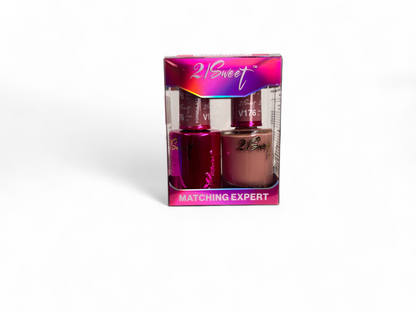 REFILL V101-V200 21Sweet Nail Polish & Gel Polish 290 Colors - 2 IN 1