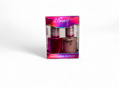 REFILL V101-V200 21Sweet Nail Polish & Gel Polish 290 Colors - 2 IN 1