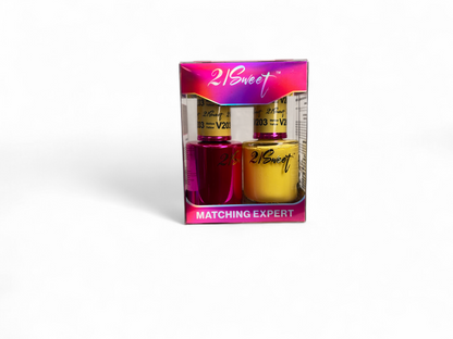 REFILL V201-V290 - 21Sweet Nail Polish & Gel Polish 290 Colors - 2 in 1