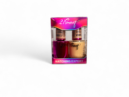 REFILL V201-V290 - 21Sweet Nail Polish & Gel Polish 290 Colors - 2 in 1