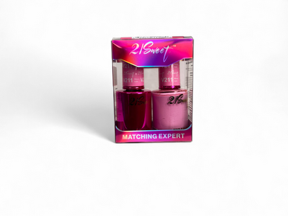 REFILL V201-V290 - 21Sweet Nail Polish & Gel Polish 290 Colors - 2 in 1