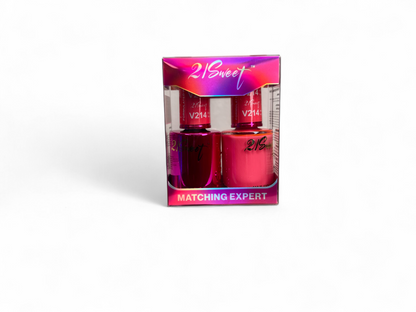 REFILL V201-V290 - 21Sweet Nail Polish & Gel Polish 290 Colors - 2 in 1