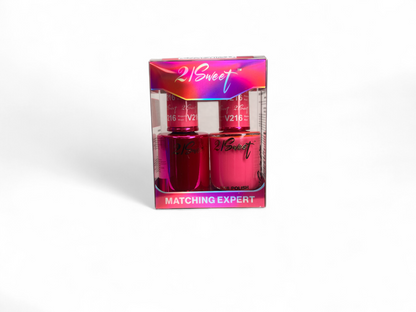 REFILL V201-V290 - 21Sweet Nail Polish & Gel Polish 290 Colors - 2 in 1