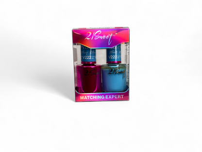 REFILL V201-V290 - 21Sweet Nail Polish & Gel Polish 290 Colors - 2 in 1