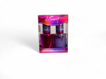 REFILL V201-V290 - 21Sweet Nail Polish & Gel Polish 290 Colors - 2 in 1