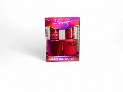 REFILL V201-V290 - 21Sweet Nail Polish & Gel Polish 290 Colors - 2 in 1
