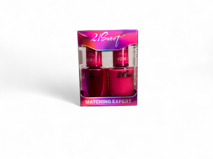 REFILL V201-V290 - 21Sweet Nail Polish & Gel Polish 290 Colors - 2 in 1