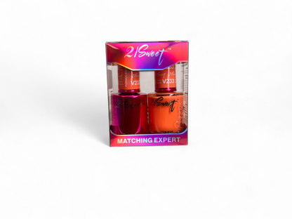 REFILL V201-V290 - 21Sweet Nail Polish & Gel Polish 290 Colors - 2 in 1