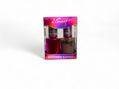 REFILL V201-V290 - 21Sweet Nail Polish & Gel Polish 290 Colors - 2 in 1