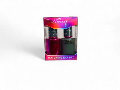 REFILL V201-V290 - 21Sweet Nail Polish & Gel Polish 290 Colors - 2 in 1