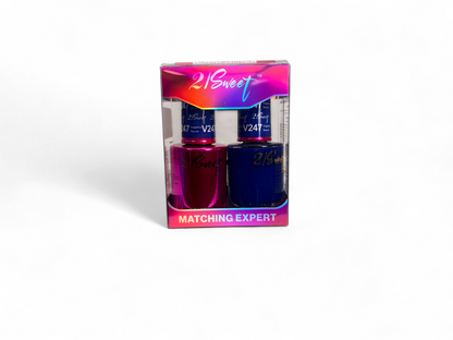 REFILL V201-V290 - 21Sweet Nail Polish & Gel Polish 290 Colors - 2 in 1