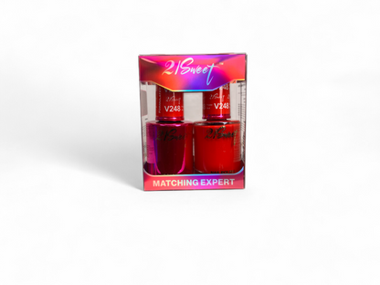 REFILL V201-V290 - 21Sweet Nail Polish & Gel Polish 290 Colors - 2 in 1