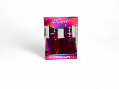 REFILL V201-V290 - 21Sweet Nail Polish & Gel Polish 290 Colors - 2 in 1